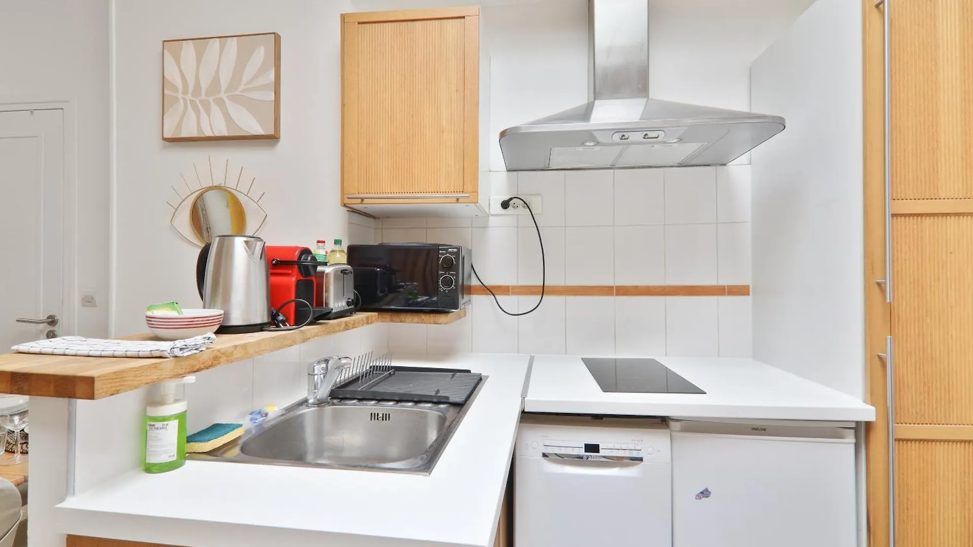 Studio Appartement Quartier Musee Du Louvre 3 Free Netflix Paris Lägenhet